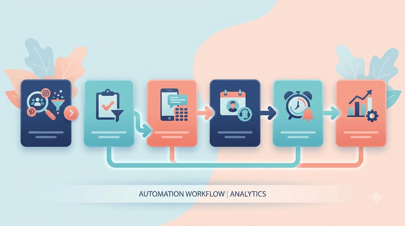 Checklist tự động hóa phễu đặt lịch tư vấn cho spa bằng chatbot