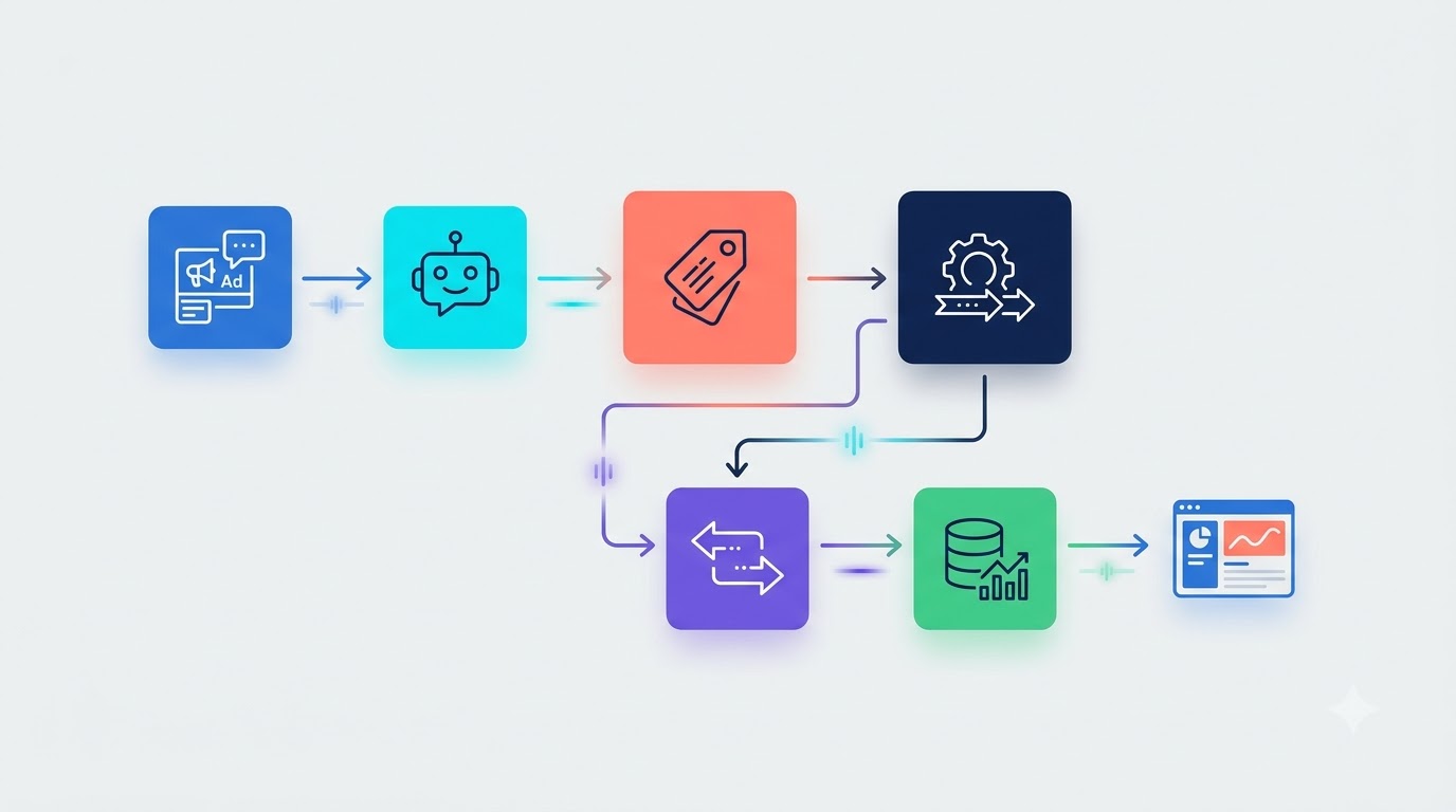 Workflow Facebook Ads Messenger Smax.AI n8n và Meta Dataset CAPI