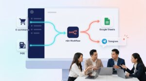 Tự động hoá báo cáo đơn hàng POS Cake bằng n8n Google Sheets và Telegram