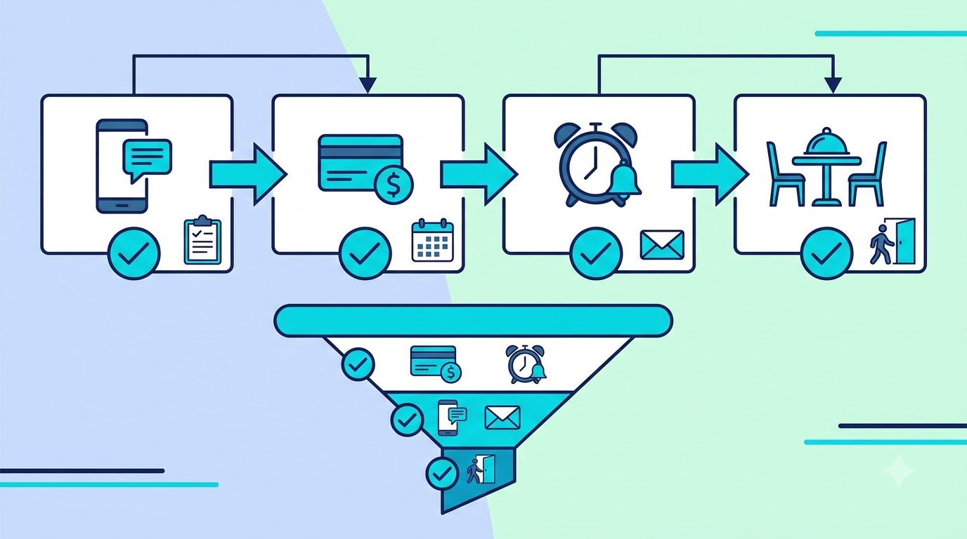 Checklist triển khai booking automation cho quán F&B