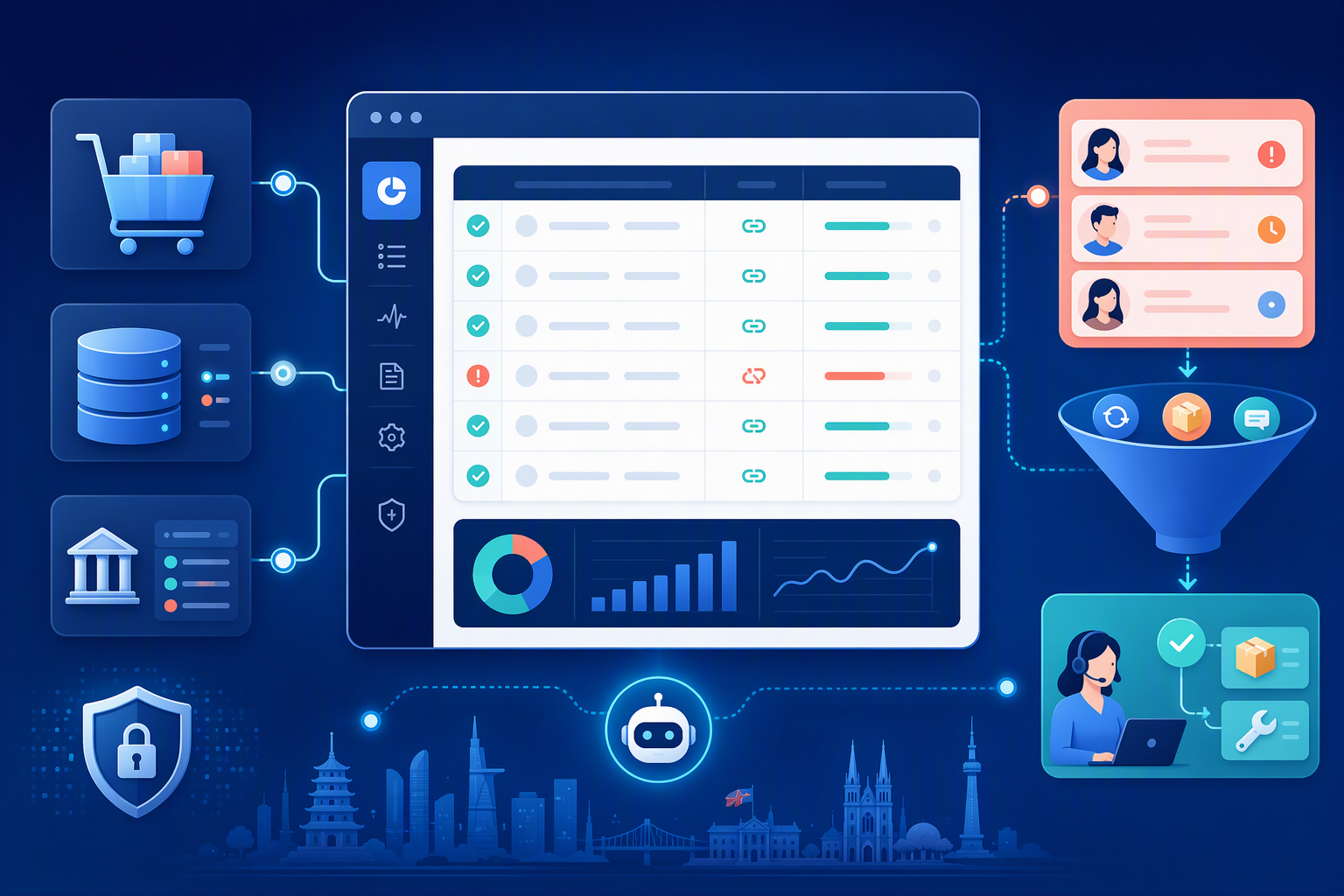 Checklist đối soát thanh toán trong NocoDB và dừng nhắc thanh toán