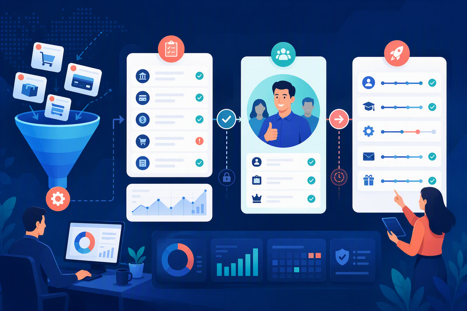 Checklist đối soát chuyển khoản và cập nhật trạng thái đơn hàng