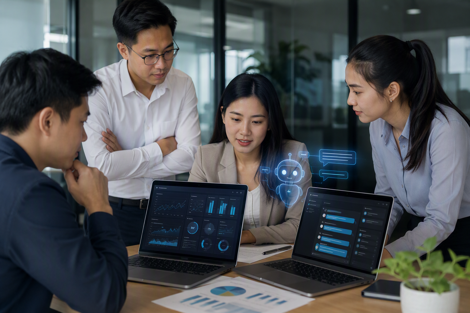 Đội sales ops Việt Nam dùng dashboard web và chatbot automation