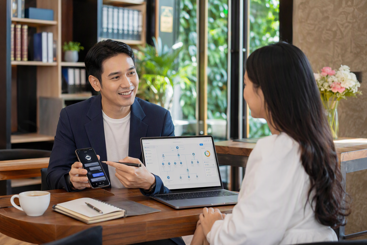 Chủ doanh nghiệp Việt Nam dùng AI chatbot để chăm sóc khách hàng