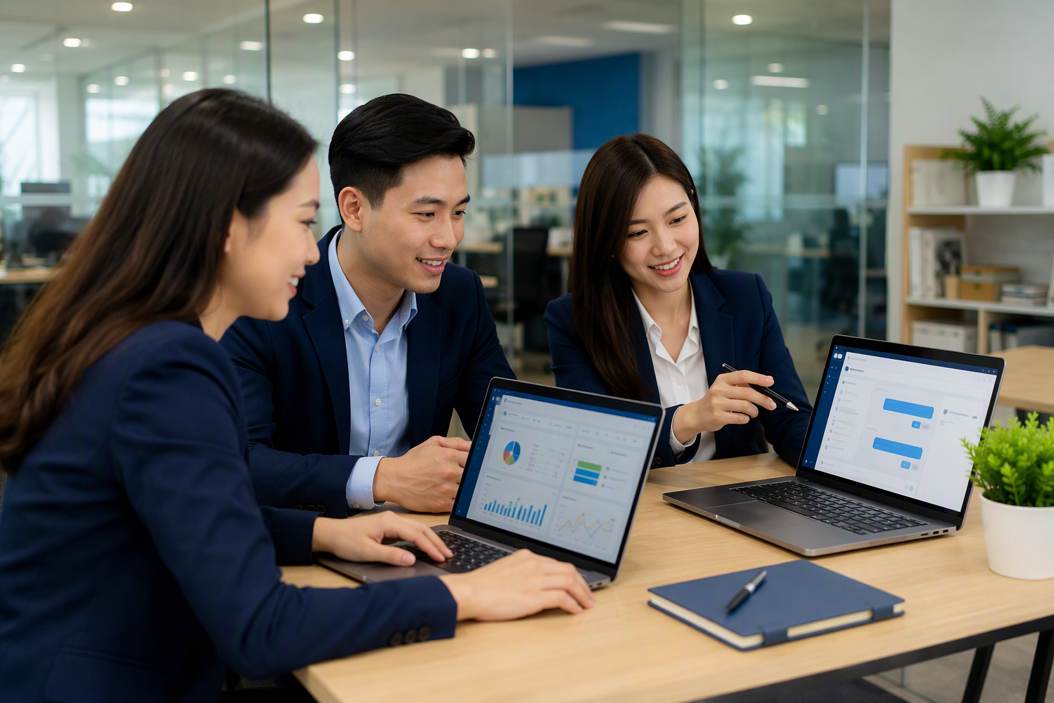 Đội tư vấn tuyển sinh theo dõi dashboard lead đào tạo