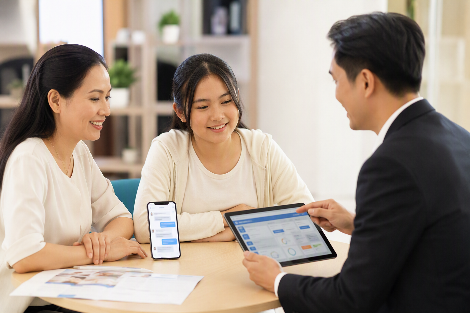 Học viên được tư vấn khóa học qua chatbot và automation