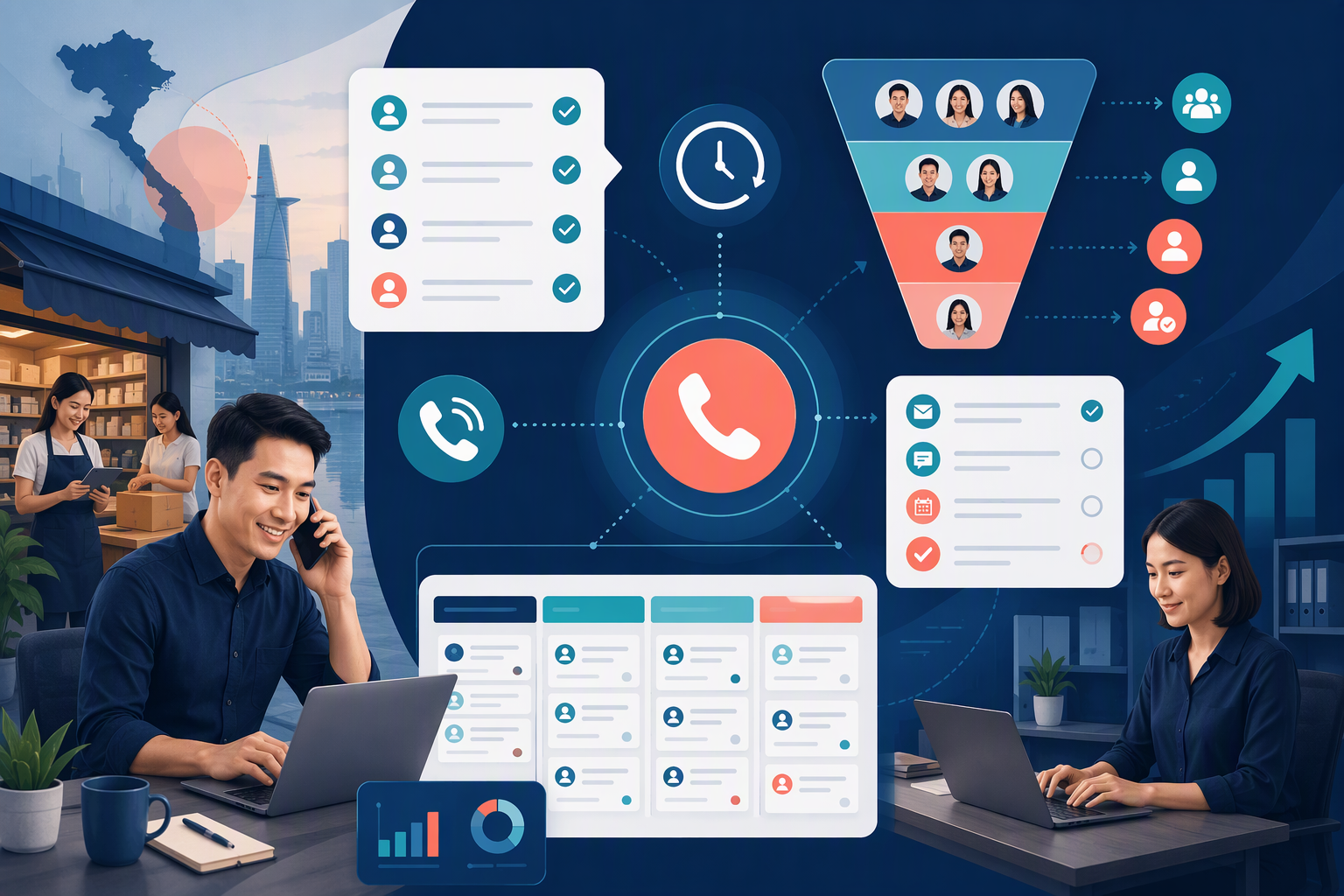 Checklist chăm sóc lead qua Zalo cá nhân và zBusiness