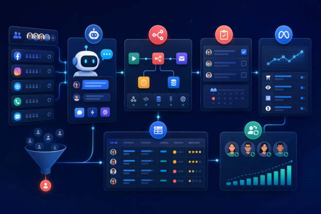 Dashboard đo hiệu quả Follow Up bằng Smax.AI n8n và NocoDB