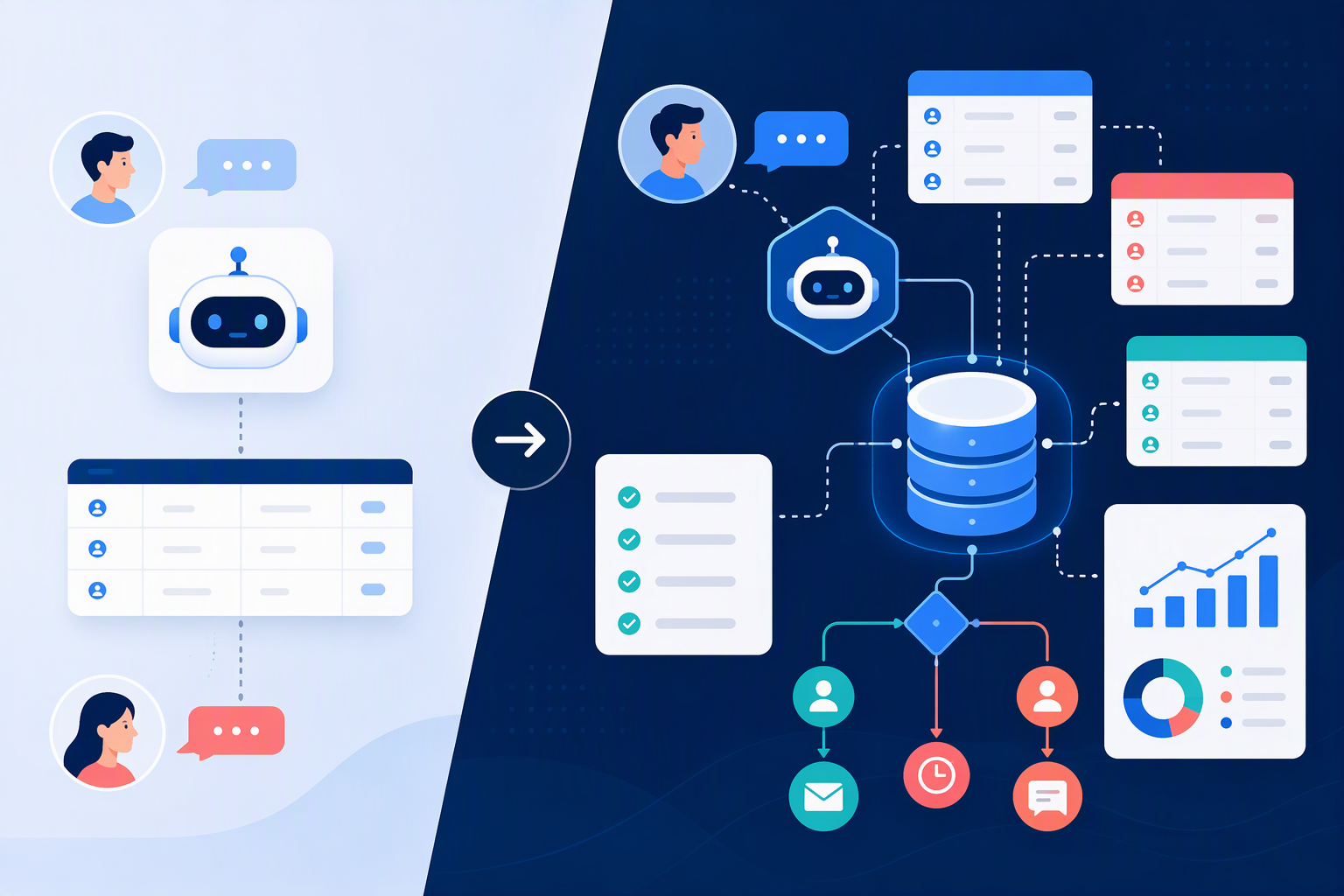 So sánh Data Table và NocoDB trong phễu dữ liệu sales