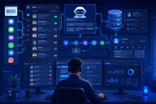 Chatwoot và AI workflow cho trung tâm CSKH tự host