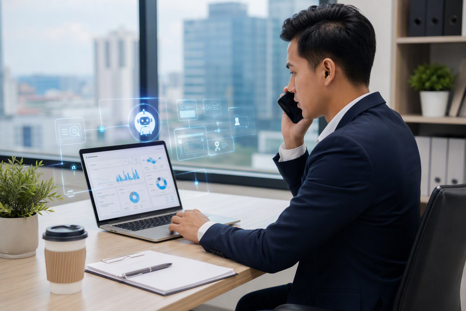 Nhân viên sales Việt Nam chuẩn bị gọi lại với trợ lý GenAI