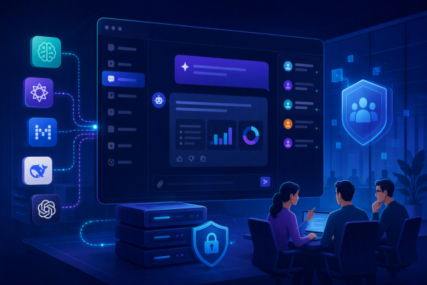 LibreChat tự host cổng chat AI nhiều mô hình cho đội nội bộ