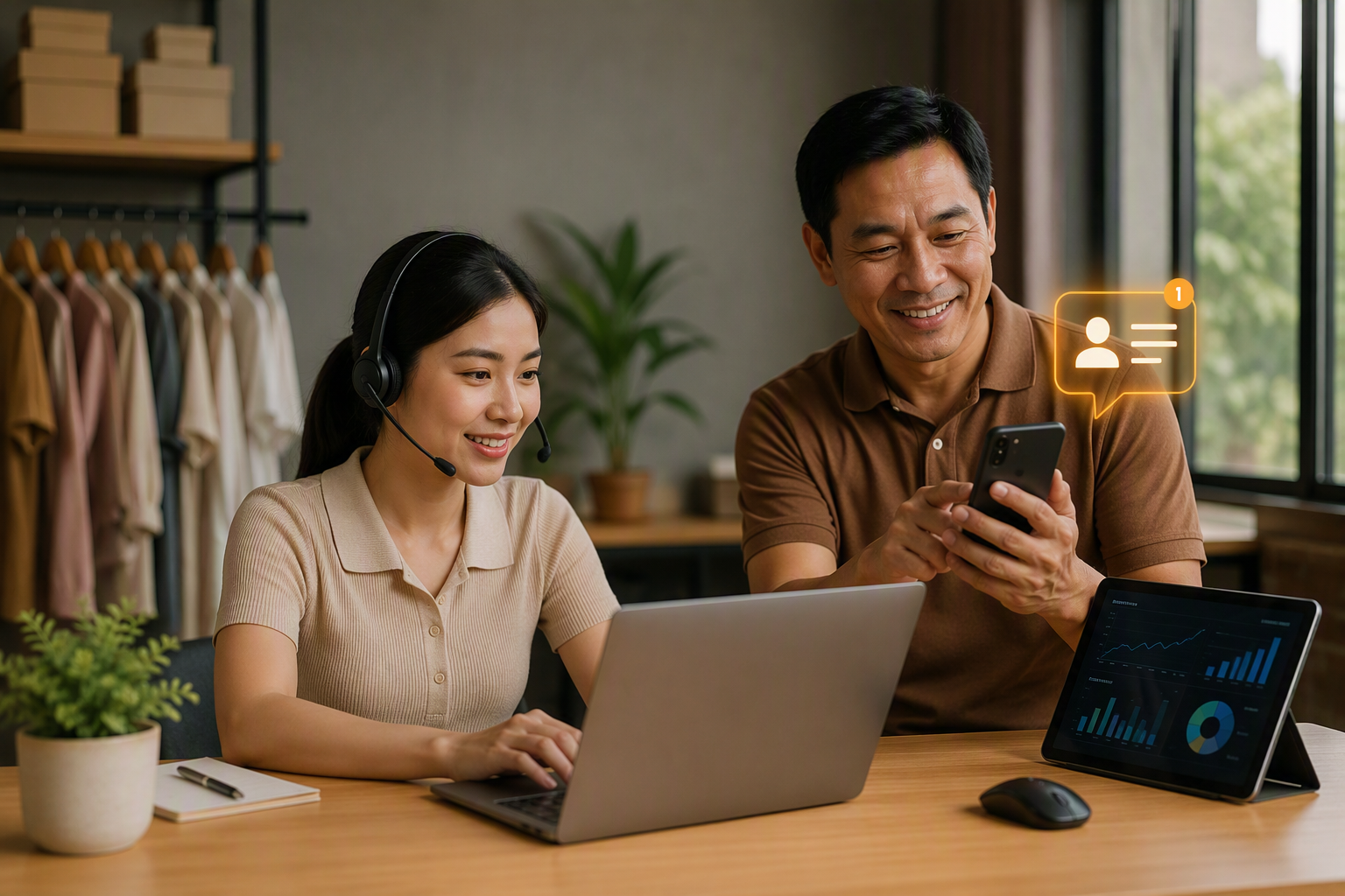 Chủ shop dùng chatbot và automation để chăm sóc lead chất lượng