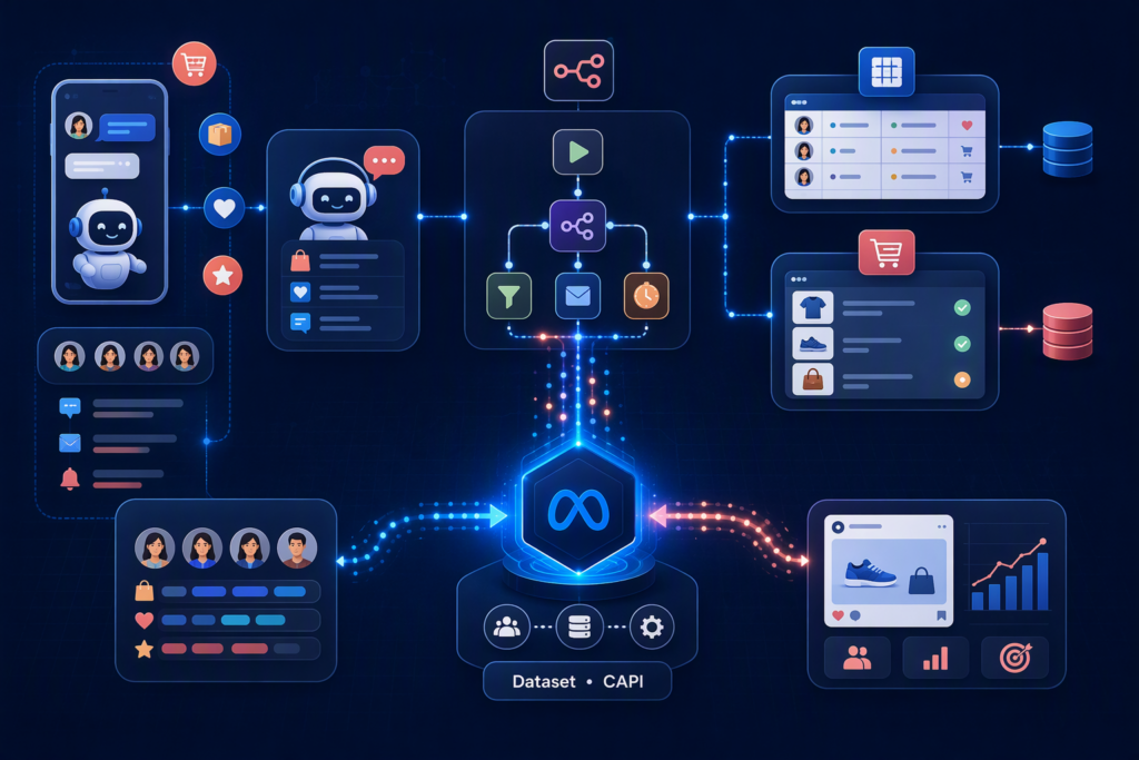 Meta Dataset CAPI gửi tín hiệu khách mua lại sau Follow Up