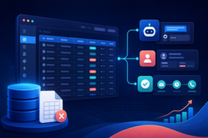 NocoDB làm lead database cho đội sales và automation