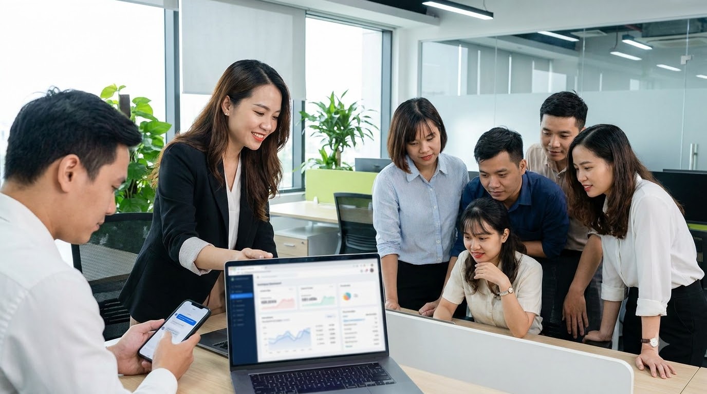 Đội sales và CSKH Việt Nam dùng cổng AI nội bộ