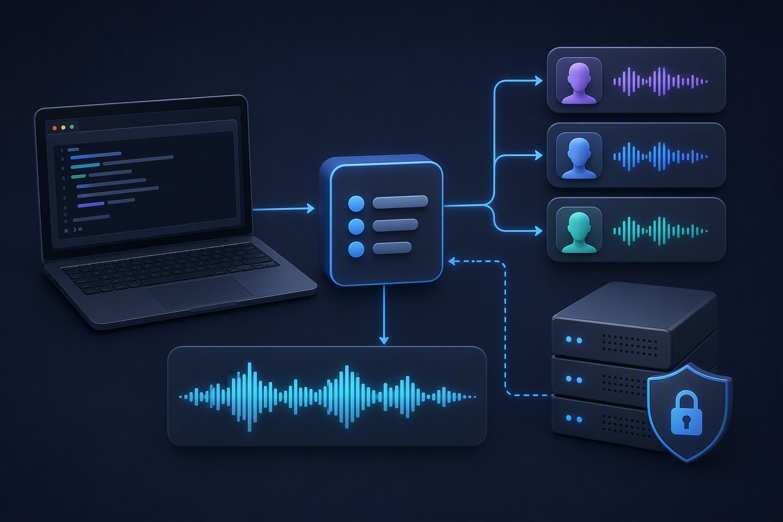 Các tính năng Piper TTS local CLI API và voice model