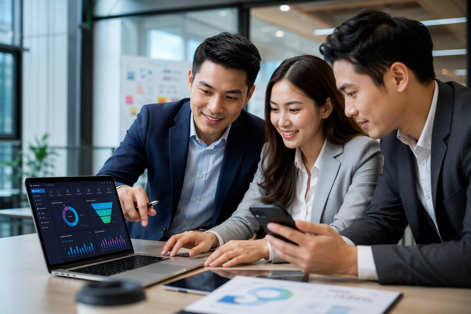 Đội sales có thể dùng điểm lead, nhu cầu và lịch sử hội thoại để ưu tiên khách cần gọi ngay.
