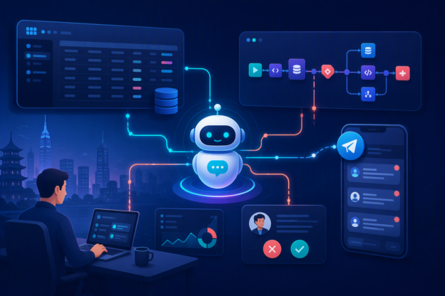 Trigger Bot API và n8n đồng bộ task đã duyệt từ NocoDB về chatbot