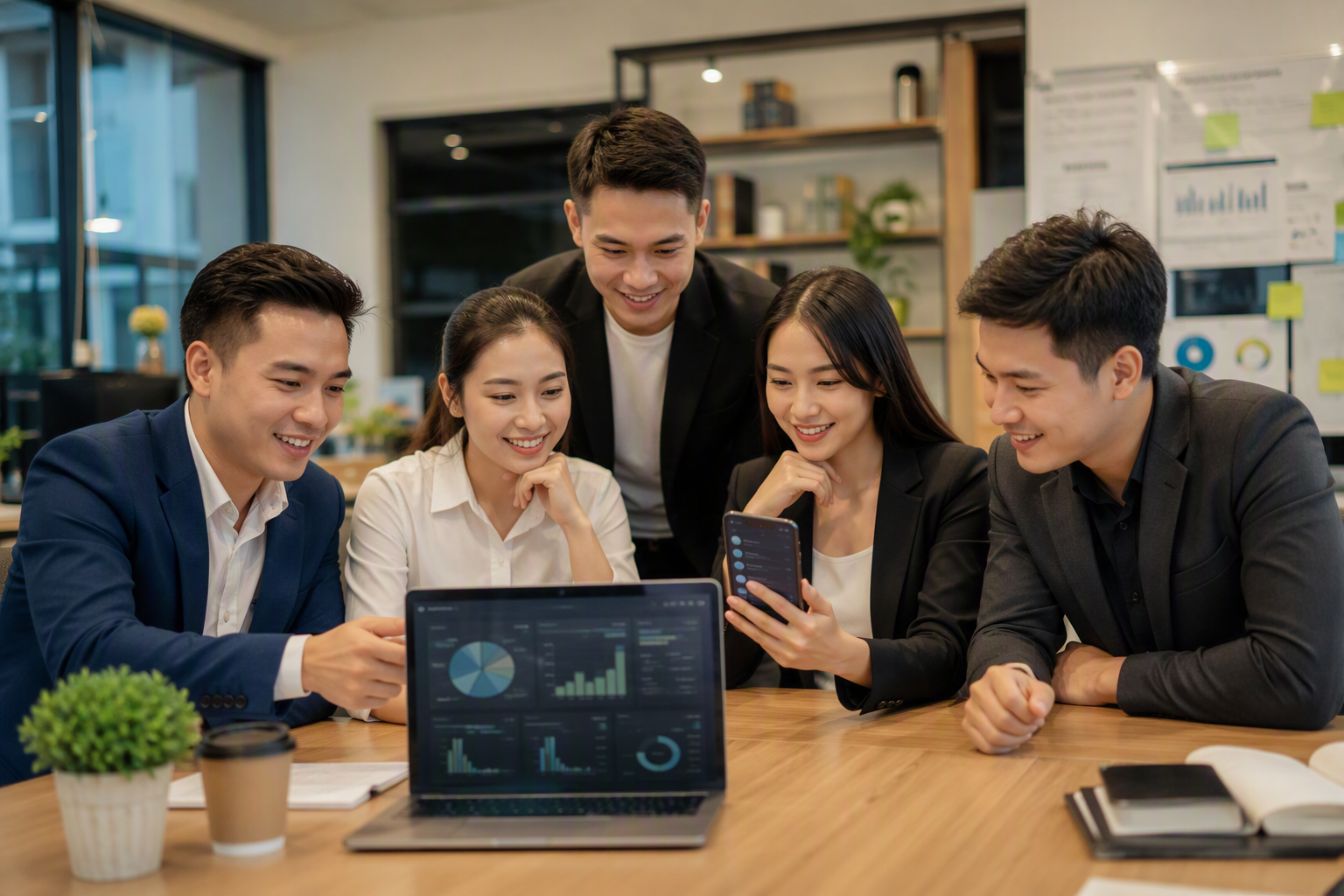 Đội sales Việt Nam theo dõi dashboard automation và thông báo Telegram