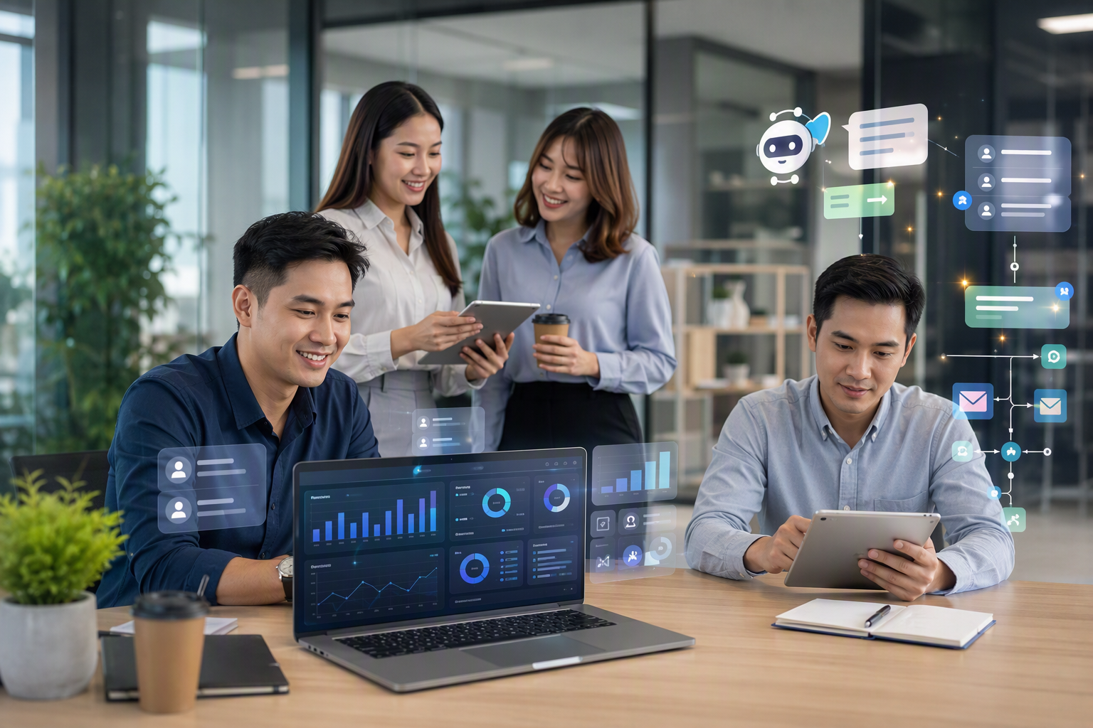 Đội sales Việt Nam dùng mini CRM NocoDB để chăm sóc lead