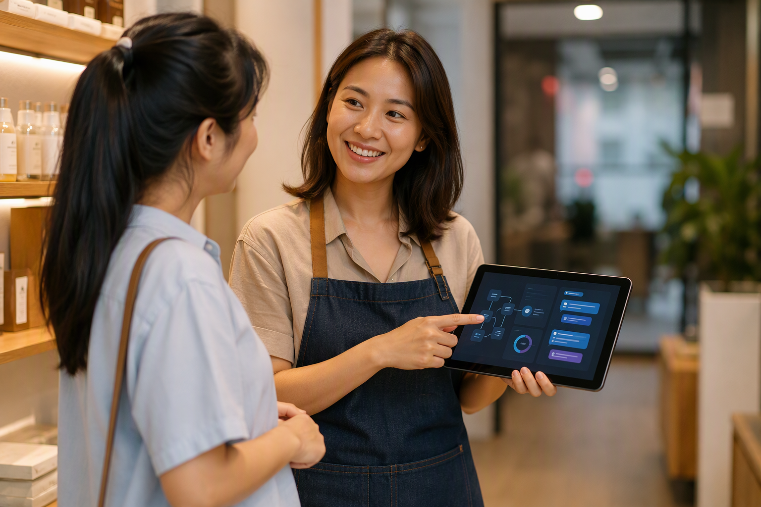 chủ shop Việt Nam chăm sóc khách hàng bằng automation đa kênh