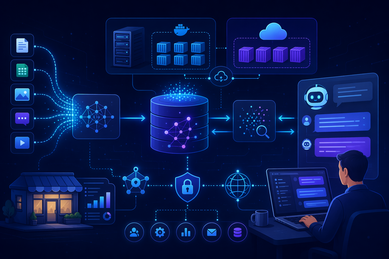 Self-host vector database trên VPS cho AI automation doanh nghiệp
