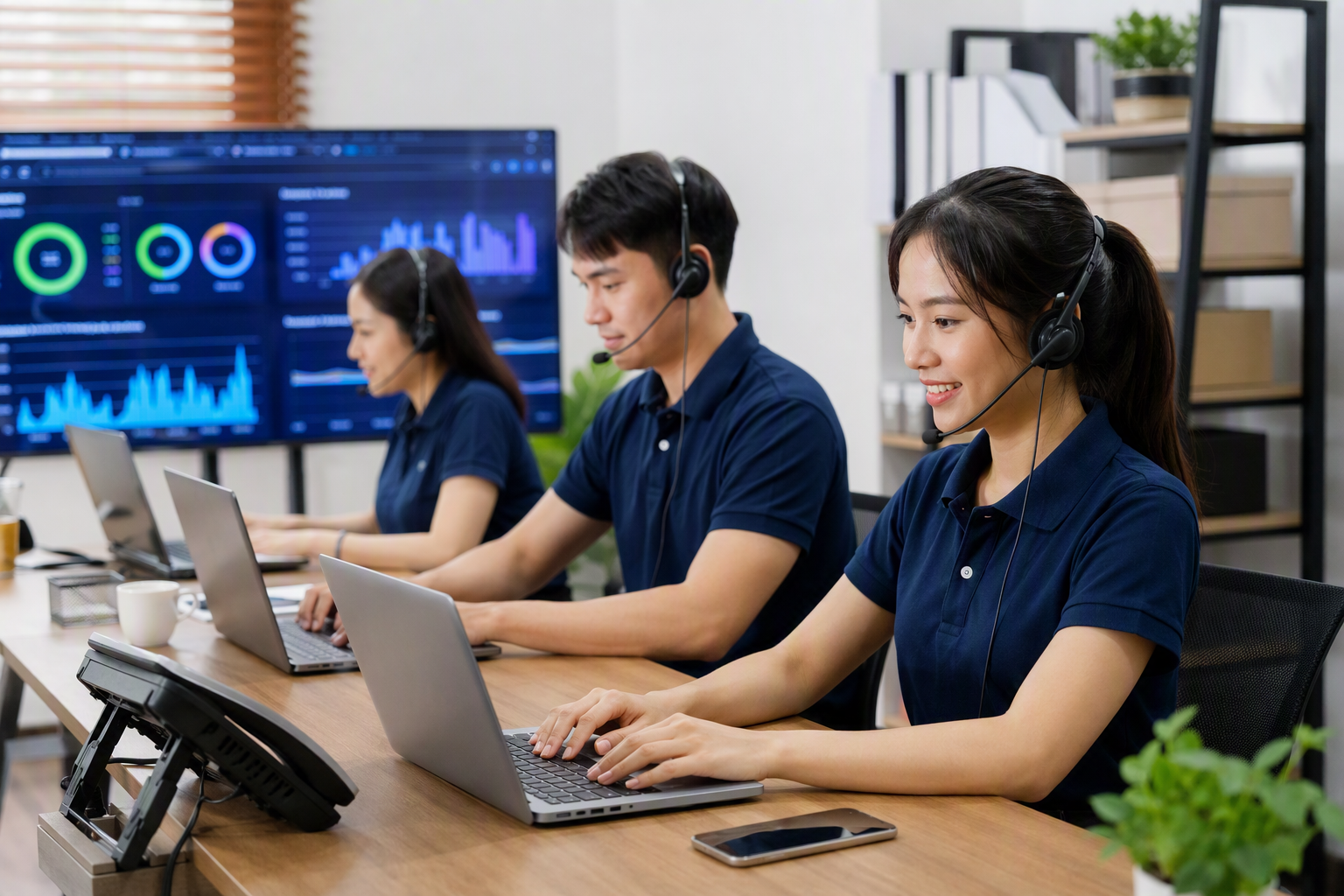 Đội CSKH Việt Nam xử lý ticket và SLA trên dashboard