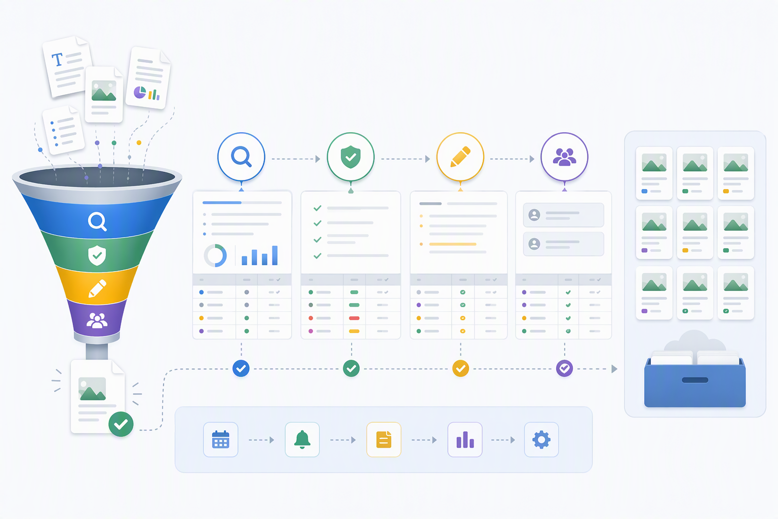 Checklist SEO và kiểm duyệt nội dung AI trong NocoDB