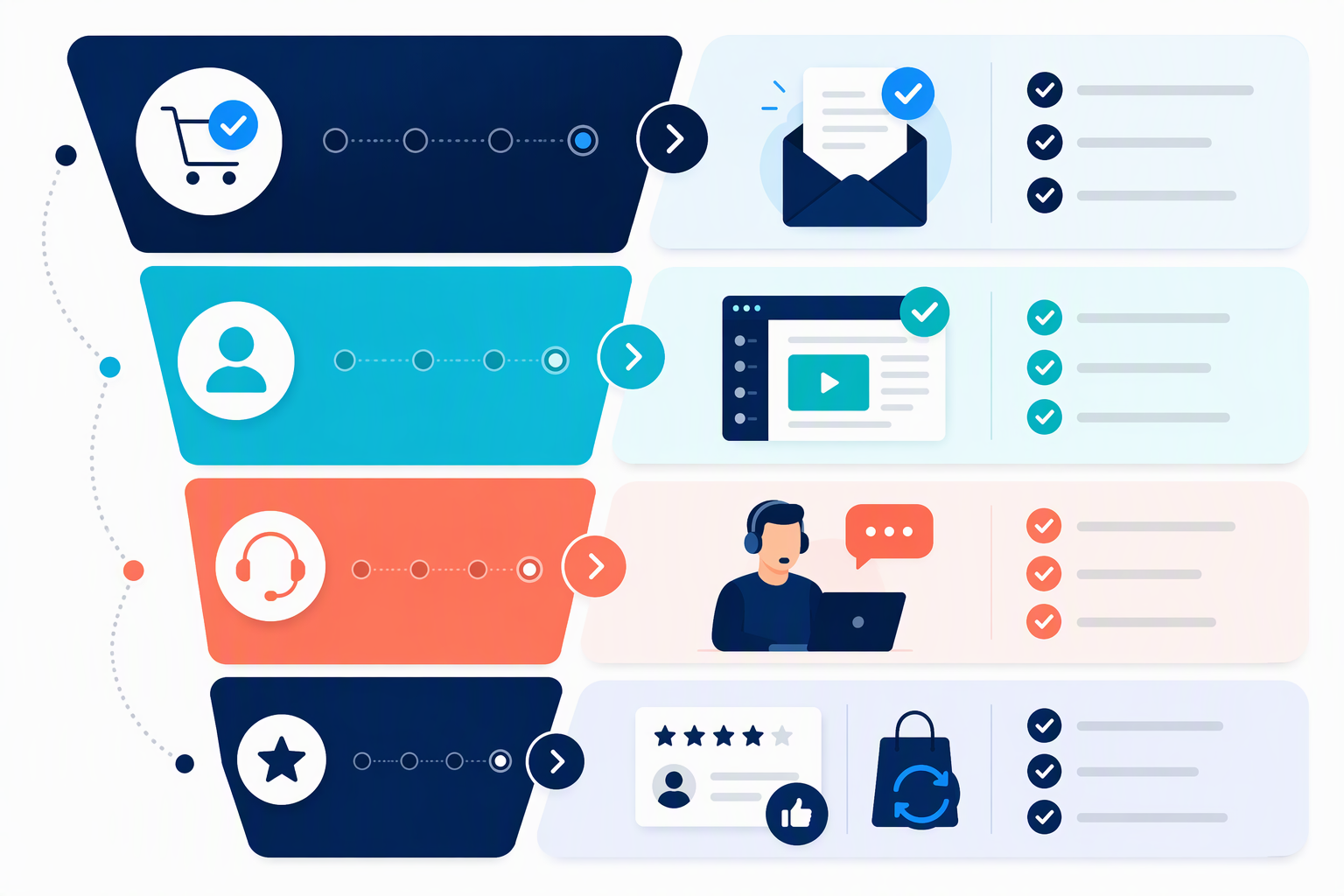 Checklist Follow Up sau mua không làm phiền khách hàng