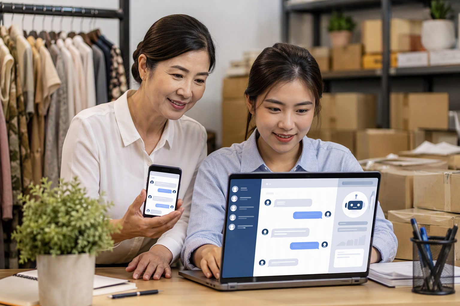 Chủ shop Việt Nam chăm sóc khách sau mua bằng automation
