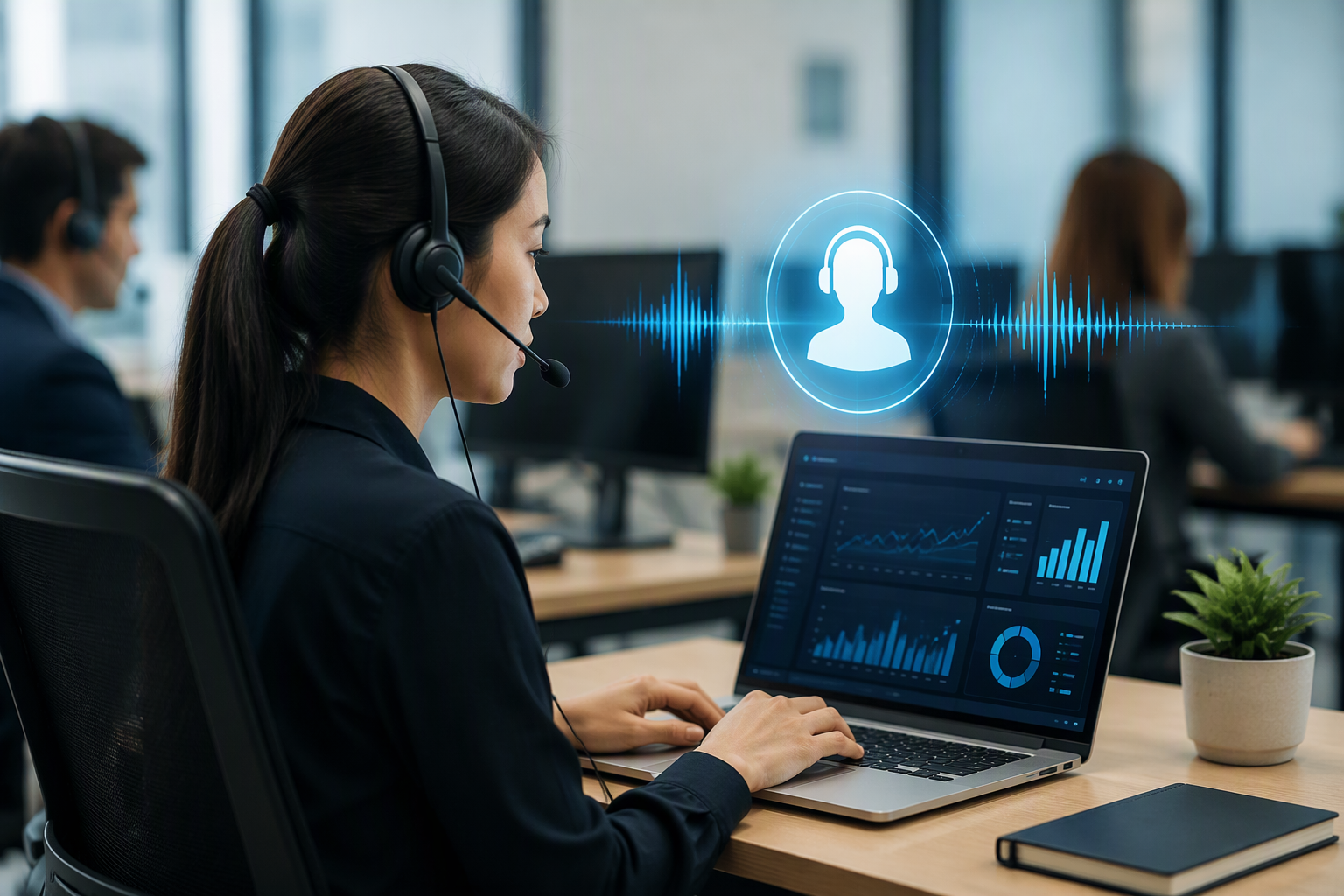 CSKH dùng giọng đọc AI có kiểm soát trong workflow