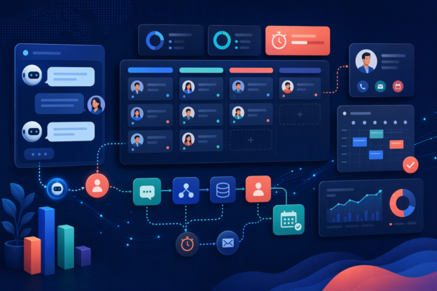 Dashboard handoff sales đo lý do chuyển chuyên viên và SLA phản hồi