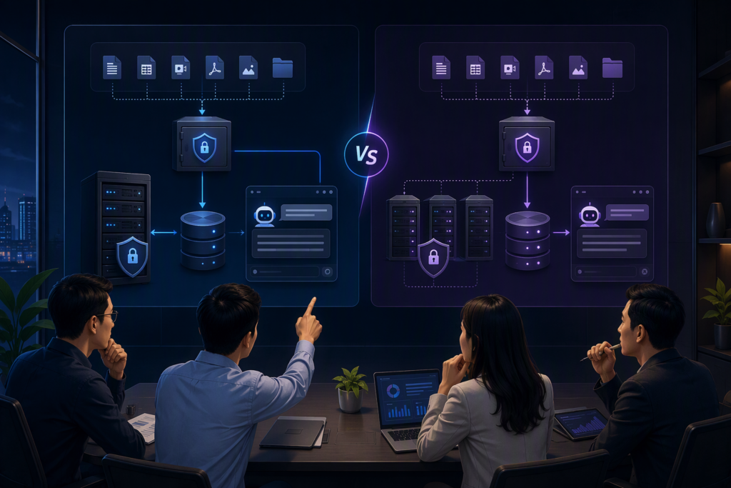 So sánh PrivateGPT và RAGFlow cho hệ thống hỏi đáp tài liệu nội bộ tự host