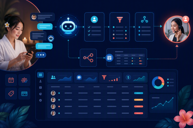 GenAI tư vấn spa kết hợp chatbot và chuyển chuyên viên đúng lúc
