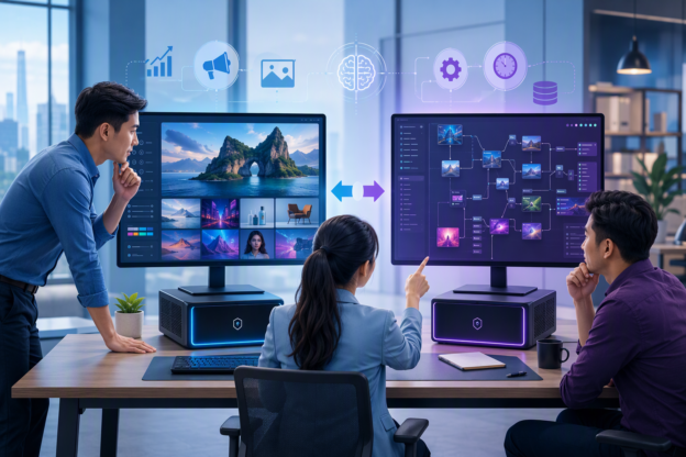 InvokeAI và ComfyUI cho đội marketing tự host tạo ảnh AI