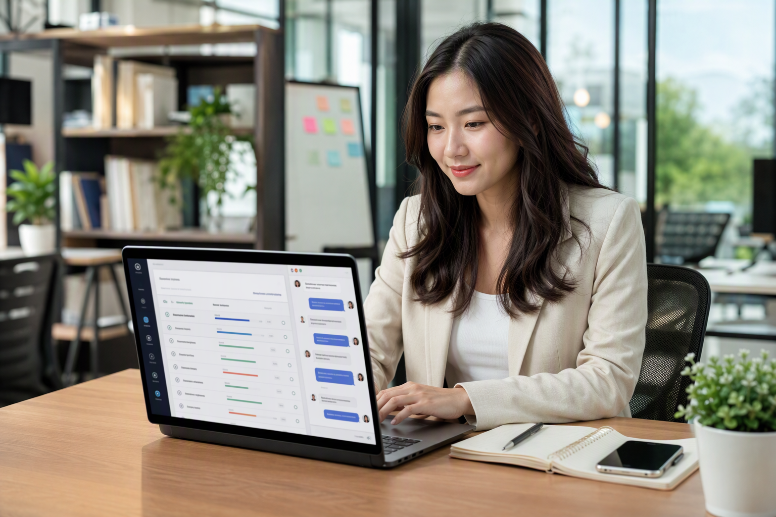Nhân viên CSKH Việt Nam theo dõi Onboarding Logs và phản hồi khách sau mua