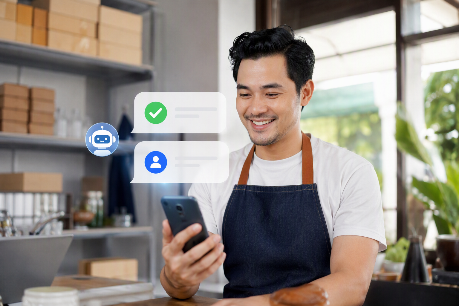 Khách hàng nhận xác nhận thanh toán sau khi đối soát tự động