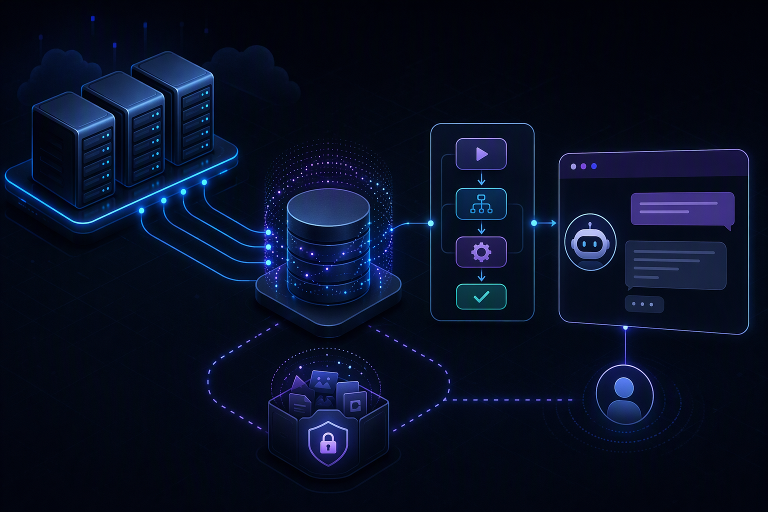 Self-host Qdrant trong stack AI automation