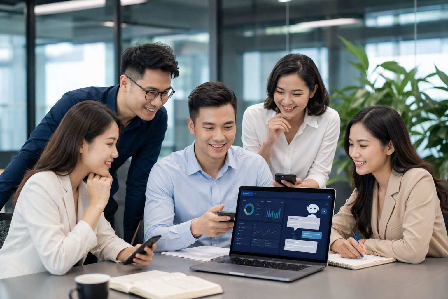 Đội sales vận hành dashboard chatbot automation trong doanh nghiệp Việt Nam