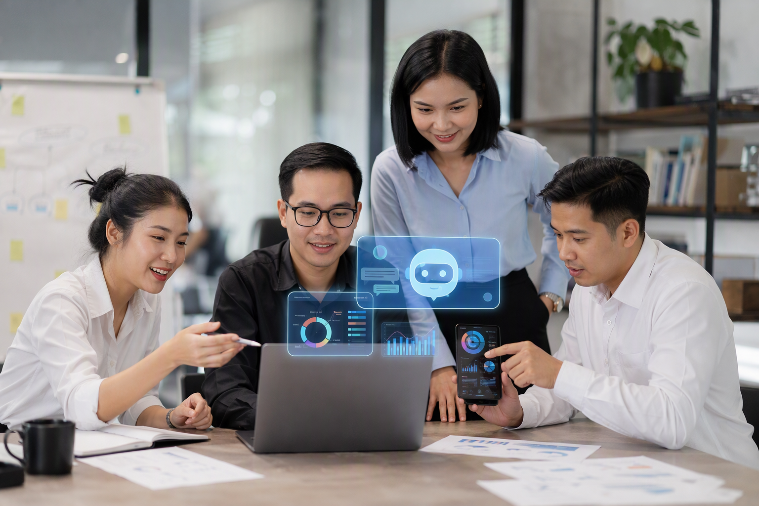 Đội doanh nghiệp Việt Nam vận hành automation nội dung và chatbot đa kênh